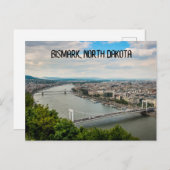 Bismark North Dakota Postkarte (Vorne/Hinten)