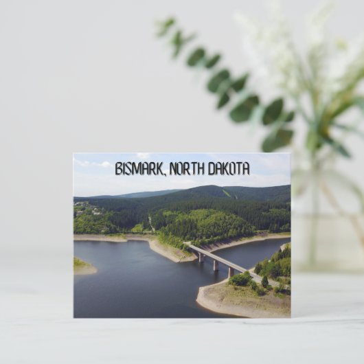 Bismark North Dakota Postkarte (Stehend Vorderseite)