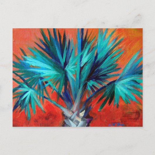 Bismark Palm II Postkarte (Vorderseite)