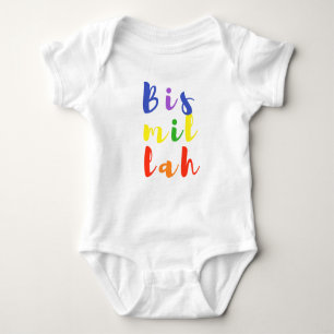 Bismillah Baby-Jersey-Bodysuit Baby Strampler