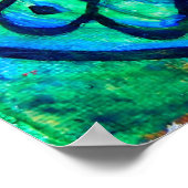 Bismillah/Basmala Kalligraphie Poster (Ecke)