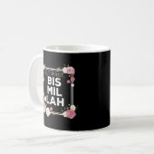 Bismillah Islam für Muslime Kaffeetasse (Vorderseite Links)