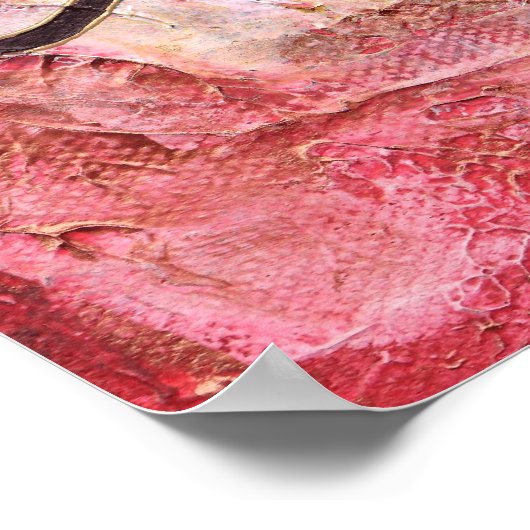 Bismillah - ORIGINAL Art on Leinwand POSTER (Ecke)