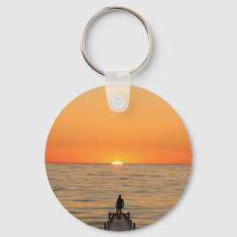 Bismillah- und Sonnenuntergangsdesign-Schlüsselanh Schlüsselanhänger