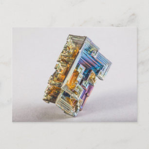 Bismuth Crystal Postkarte