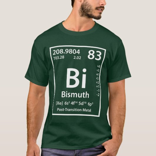 Bismuth-Element-T - Shirt (Vorderseite)