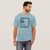 Bismuth - Periodisches wissenschaftliches Design T-Shirt (Vorne ganz)