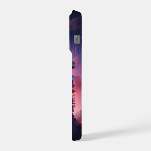 Bismutkristall iPhone Hülle (Linke Seite)