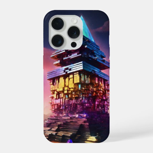 Bismutkristall iPhone Hülle (Rückseite)