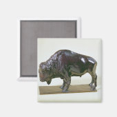 Bison, 1907 magnet (Vorderseite/Rückseite)