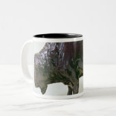 Bison, 1907 zweifarbige tasse (Vorderseite Links)