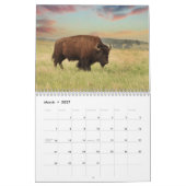 Bison 2026 12 Monatskalender Kalender (Mär 2027)