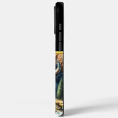 Bison am Fluss bei Sunrise Case-Mate iPhone Hülle (Rückseite / Links)