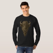 Bison American Buffalo T-Shirt (Vorne ganz)