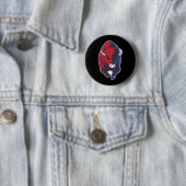 Bison American National Buffalo Button (Beispiel)
