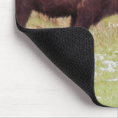 Bison and Calf in Yellowstone Mousepad (Ecke)