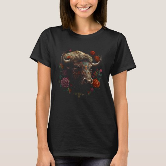 Bison  Animal Bison 5 T-Shirt (Vorderseite)