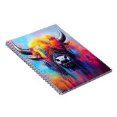 Bison Animal Discovery Adventure Nature Planet Notizblock (Rechte Seite)