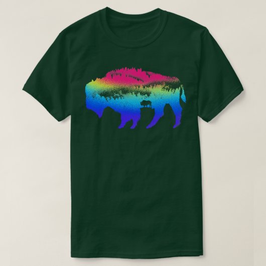 Bison-Art T-Shirt (Design vorne)