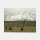 Bison at Grand Teton Nationalpark Fotografie Fußmatte (Vorderseite)