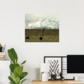 Bison at Grand Teton Nationalpark Fotografie Poster (Heimbüro)