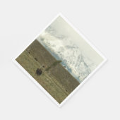 Bison at Grand Teton Nationalpark Fotografie Serviette (Ecke)
