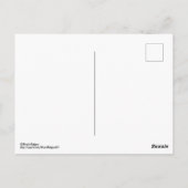 Bison at Yellowstone Postkarte (Rückseite)