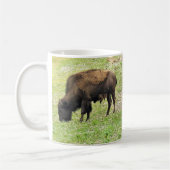 Bison auf einer Tasse (Links)