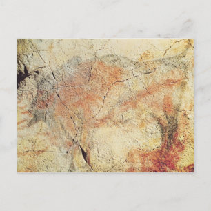 Bison, aus den Höhlen von Altamira, um 15000 v. Ch Postkarte