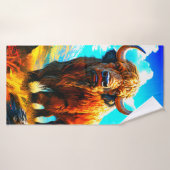 Bison Badehandtuch (Badehandtuch)