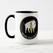 Bison-Ballistik-Keramik-Kaffee-Tasse Tasse (Links)