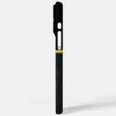 Bison Bauer bei Sonnenuntergang in Feldern Case-Mate iPhone Hülle (Rückseite / Links)