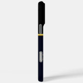 Bison Bauer in den goldenen Feldern Case-Mate iPhone Hülle (Rückseite / Rechts)