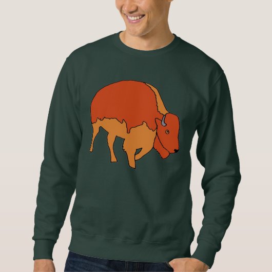 Bison Bison apparel Sweatshirt (Vorderseite)