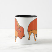 Bison Bison Tasse (Zentrum)