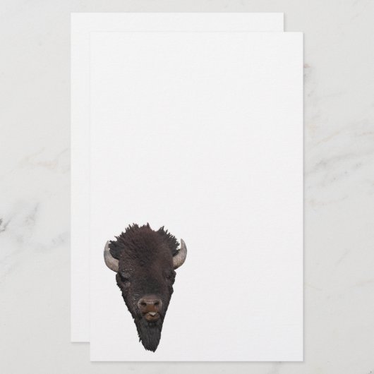Bison Briefpapier (Vorne/Hinten)