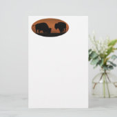 Bison Briefpapier (Stehend Vorderseite)