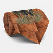 Bison Buffalo Art Krawatte (Gerollt)