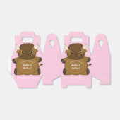 Bison Buffalo Baby Dusche Rosa Geschenkschachtel (Ungefaltet)