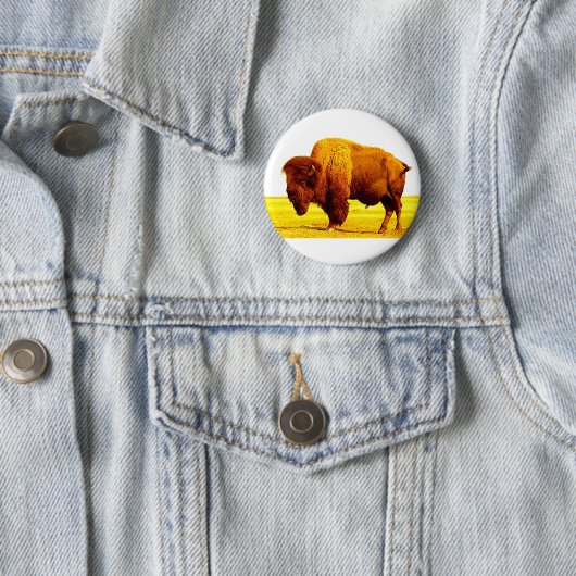 Bison/Buffalo Button (Beispiel)