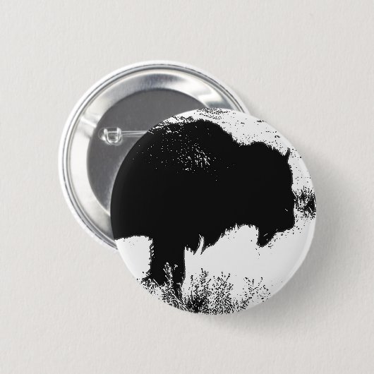 Bison - Buffalo Button (Vorne & Hinten)