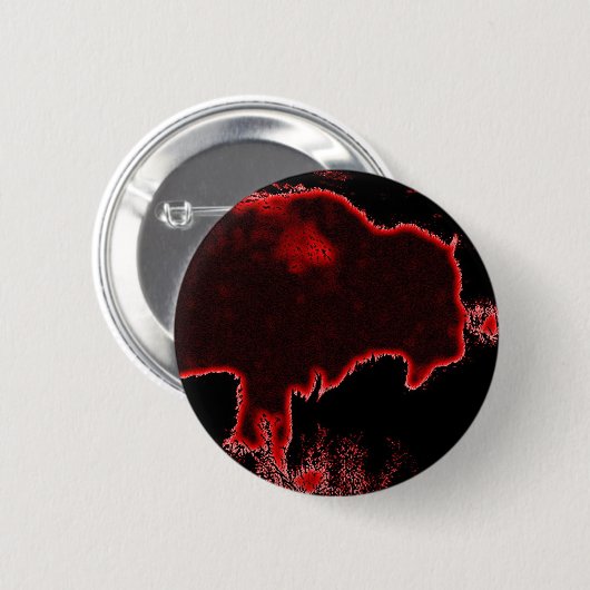 Bison/Buffalo Button (Vorne & Hinten)