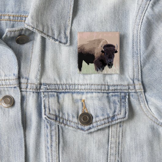 Bison/Buffalo Button (Beispiel)