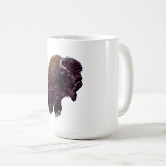 Bison Buffalo  Kaffeetasse (VorderseiteRechts)
