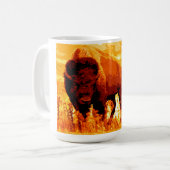Bison/Buffalo Kaffeetasse (Vorderseite Links)