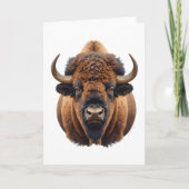 Bison / Buffalo Karte (Vorderseite)