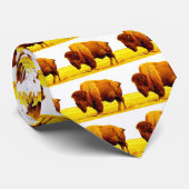 Bison/Buffalo Krawatte (Gerollt)