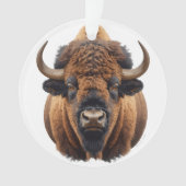 Bison / Buffalo Ornament (Vorderseite)
