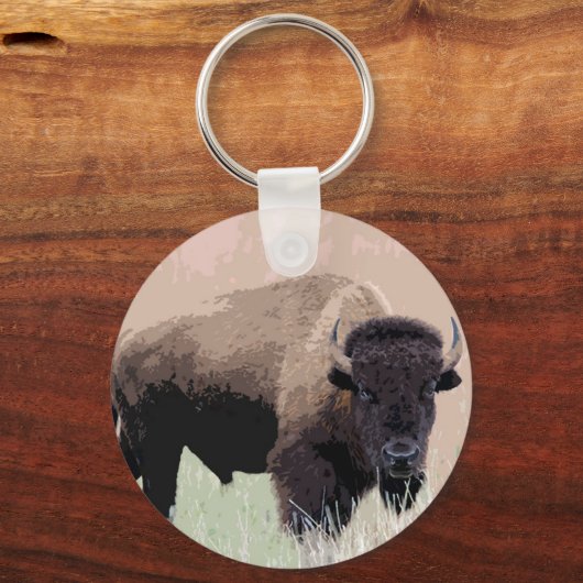 Bison/Buffalo Schlüsselanhänger (Vorderseite)