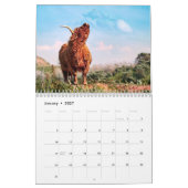 Bison Büffel 2027 Kalender (Jan 2027)